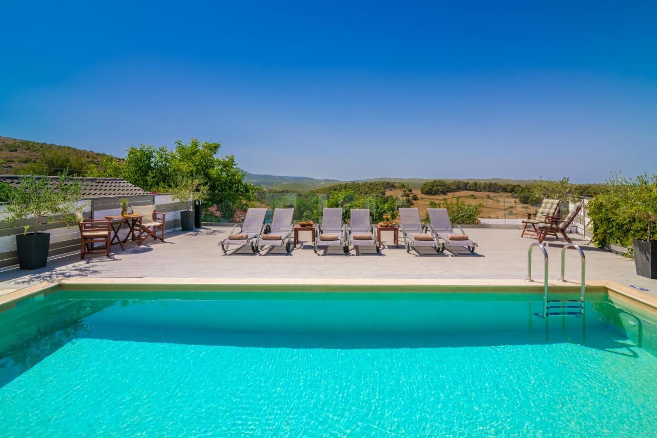 Villa Tramonto With Private Heated Pool, By Zantewize Volímai Eksteriør billede