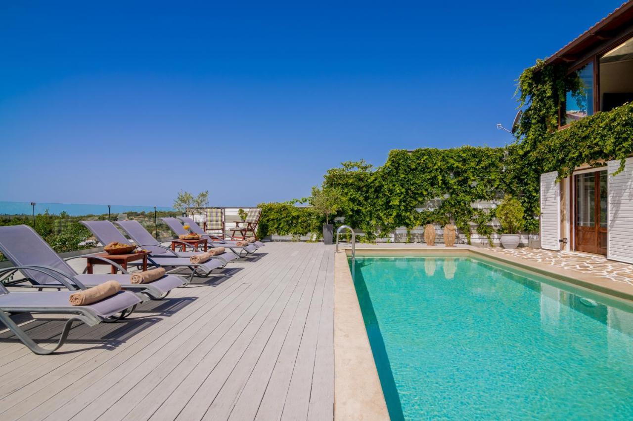 Villa Tramonto With Private Heated Pool, By Zantewize Volímai Eksteriør billede